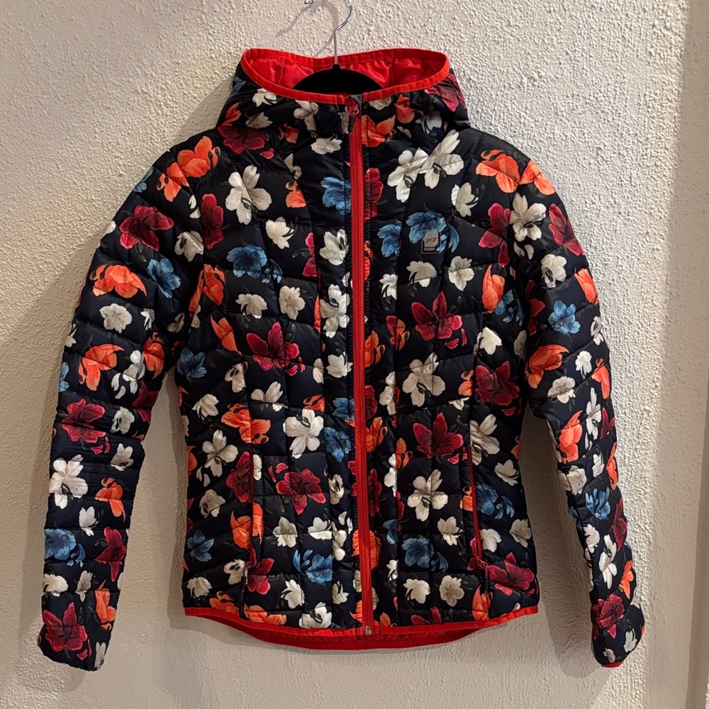 Orage Down Floral Puffer Jacket